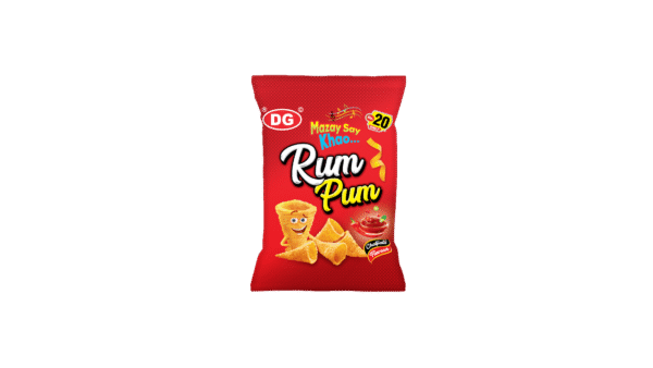 Rum Pum – Crispy Chatpata-Flavor Snack (Rs. 20)
